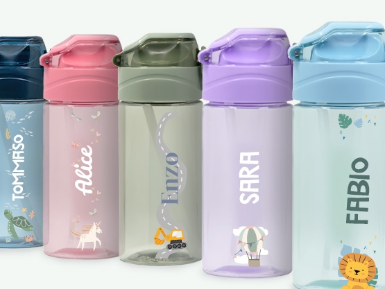 Pacchetto 2 Borracce Personalizzate