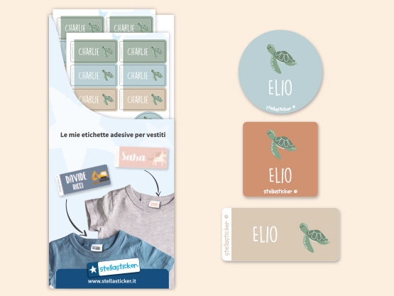 Set adesivi per abbigliamento - a Tema