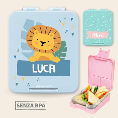 Porta merenda personalizzato a tema