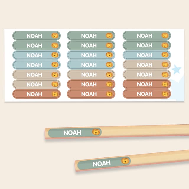 Etichette adesive piccole