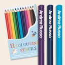 Matite colorate personalizzate con nome