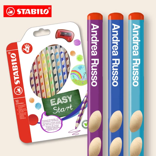 Matite colorate personalizzate STABILO EASYColors