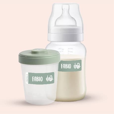 Etichette adesive pacco mono-colore