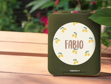 Porta pranzo con nome di Design