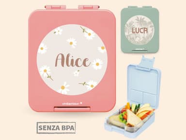 Porta pranzo con nome di Design