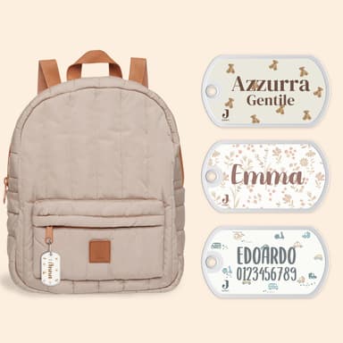 Etichetta per zaini e borse - Jollein