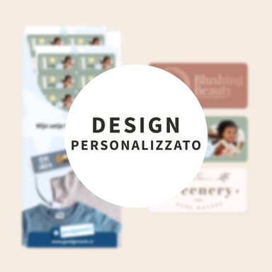 Crea il tuo design - Etichette per vestiti