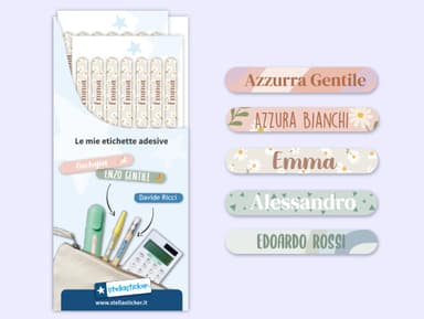 Etichette adesive piccole di Design