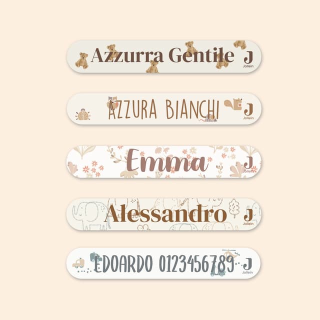 Etichette adesive piccole - Jollein