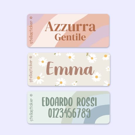 Etichette adesive di Design