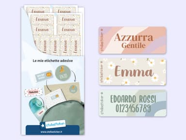 Etichette adesive di Design