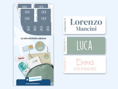 Adesivi per abbigliamento