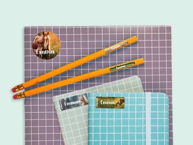 Set etichette con nome - Mondo reale