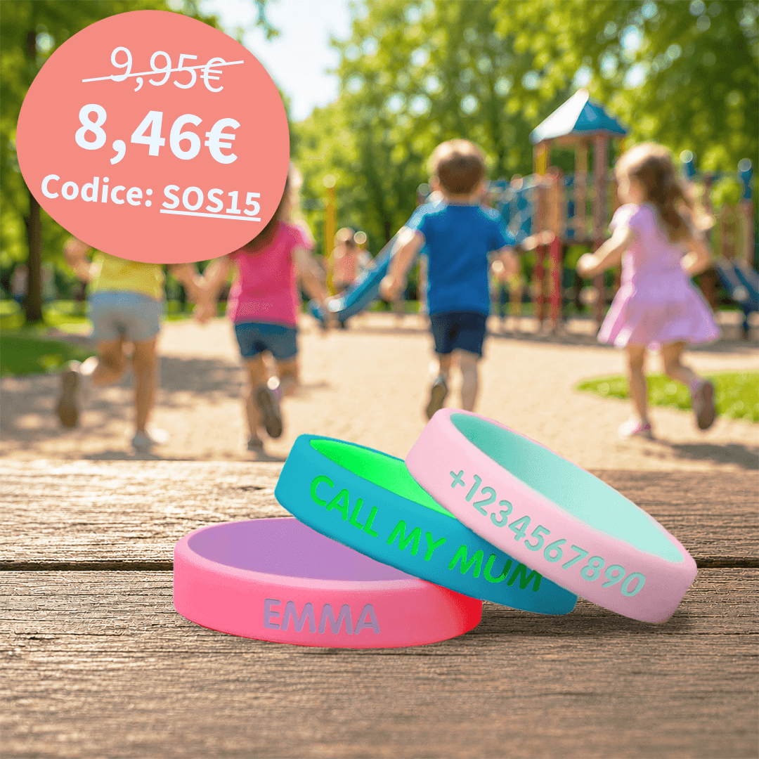 Braccialetto SOS – Bicolore