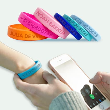 Istruzioni Braccialetti SOS in silicone