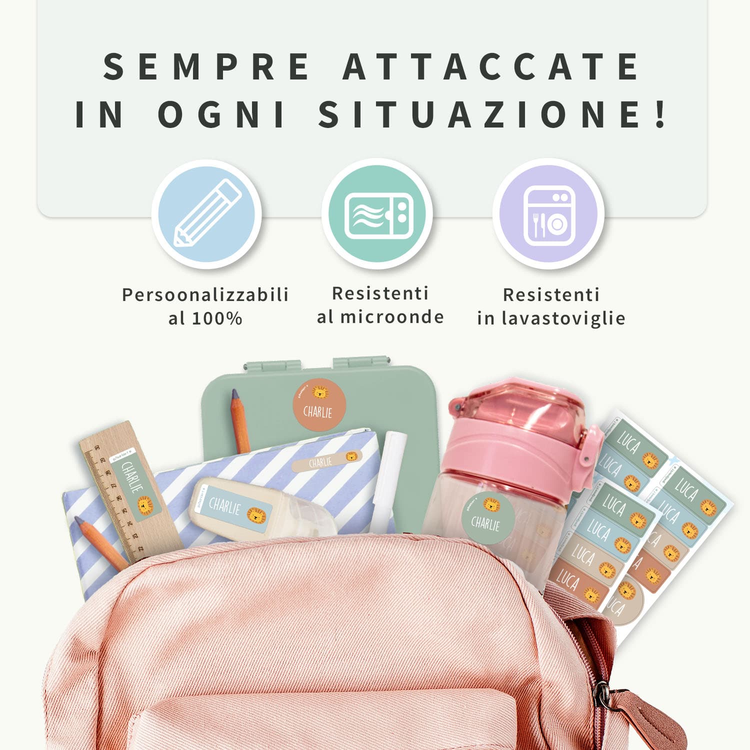 Mix di Etichette adesive