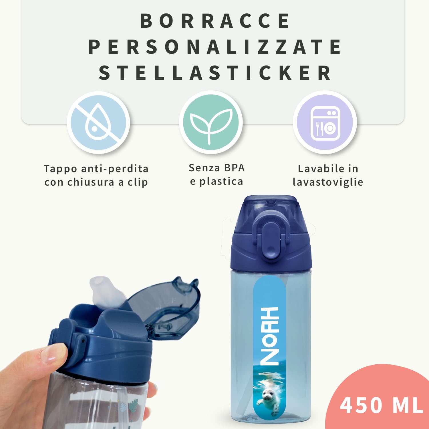 Borraccia Personalizzata - Mondo Reale