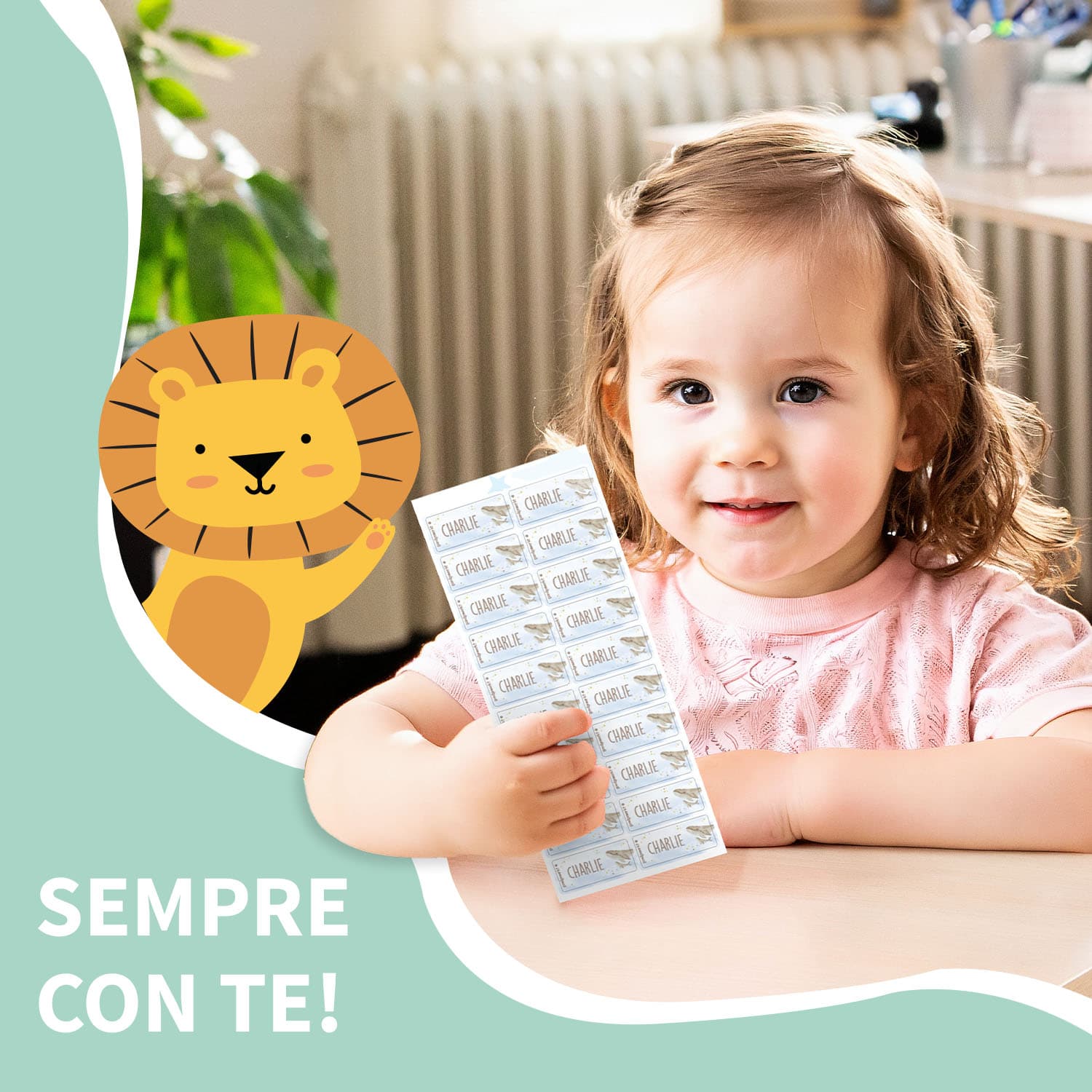 Adesivi per vestiti Acquerello
