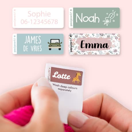 Istruzioni Etichette per abbigliamento