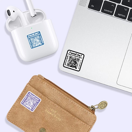 Clothing Stickers QR