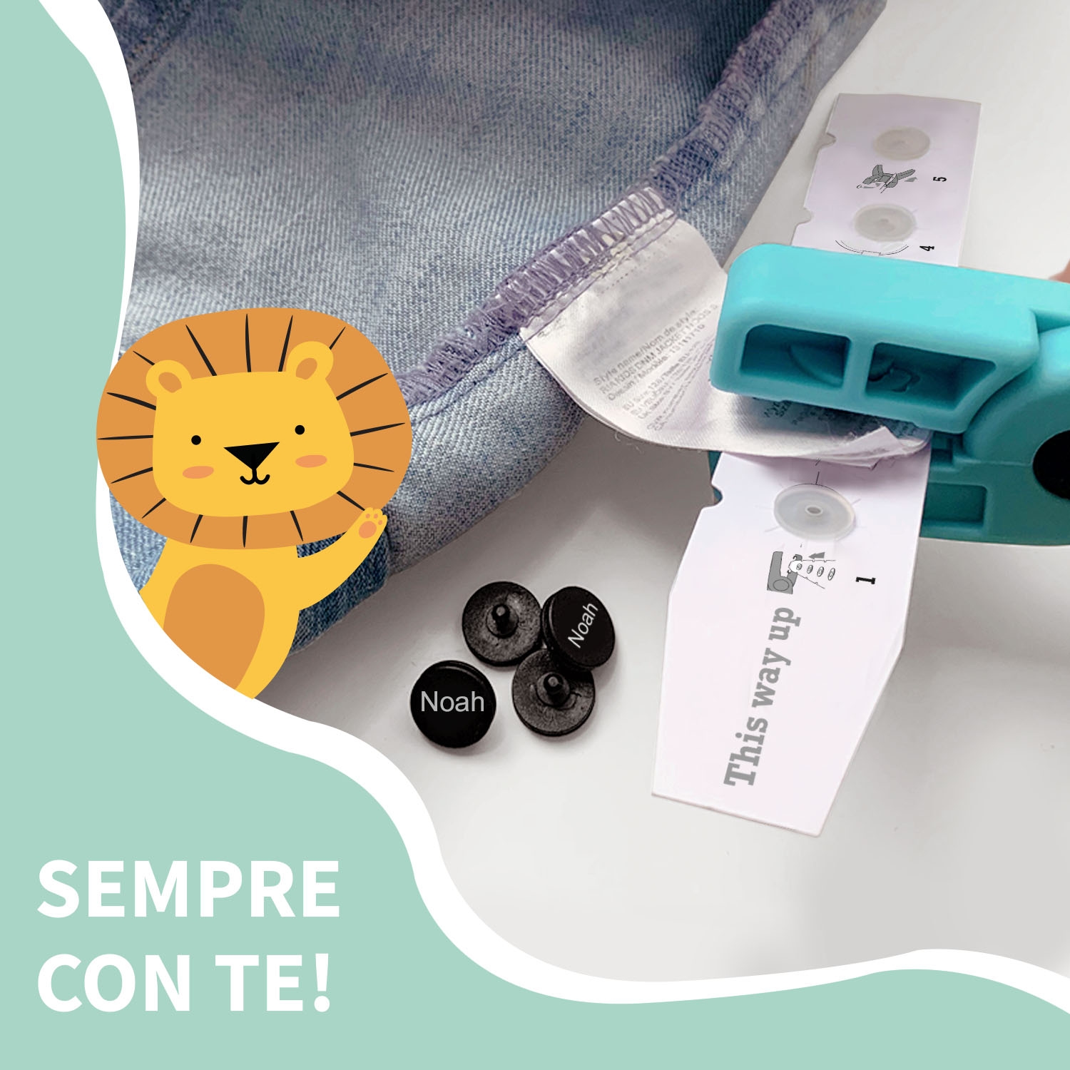 Tag per nominare i vestiti