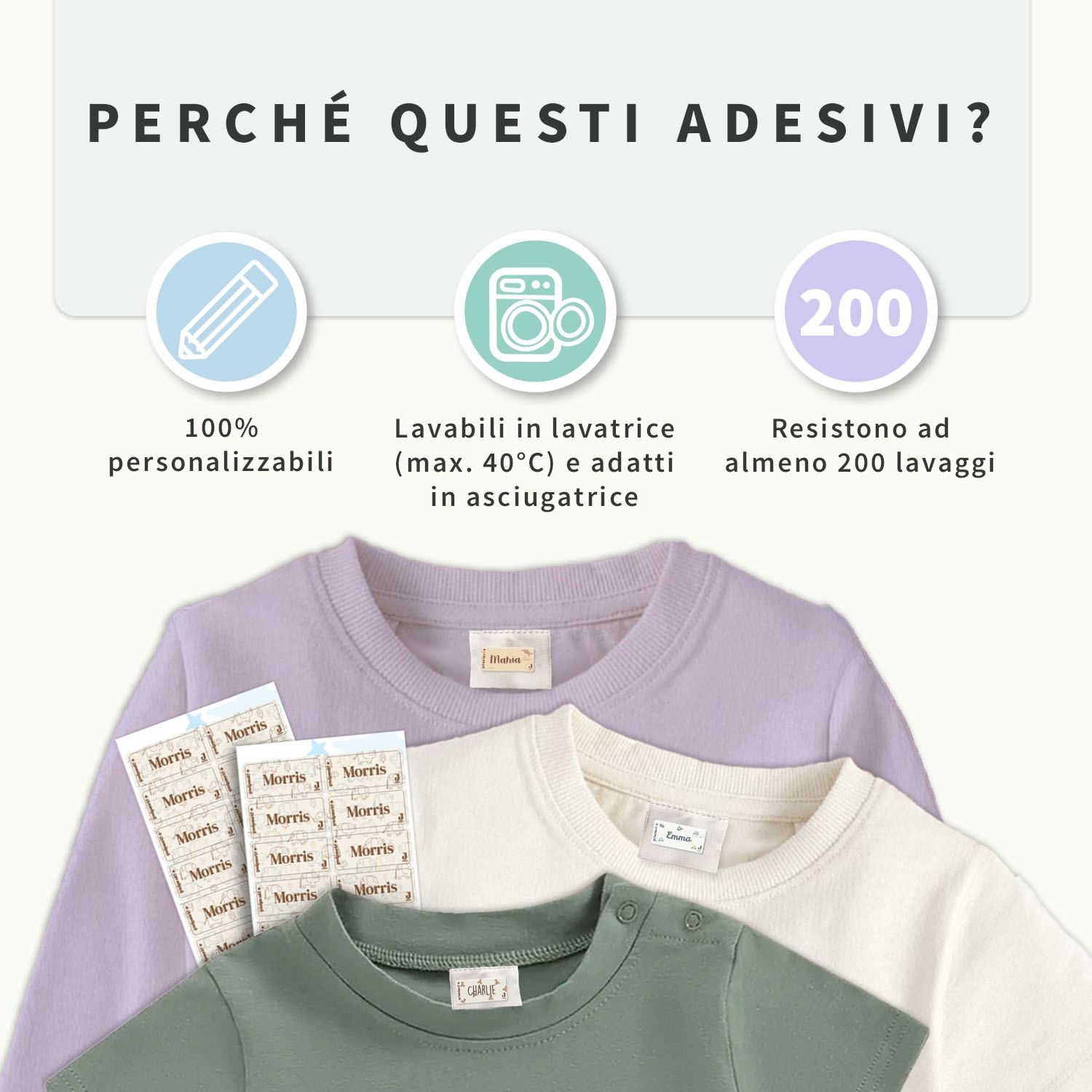 Adesivi per vestiti - Jollein