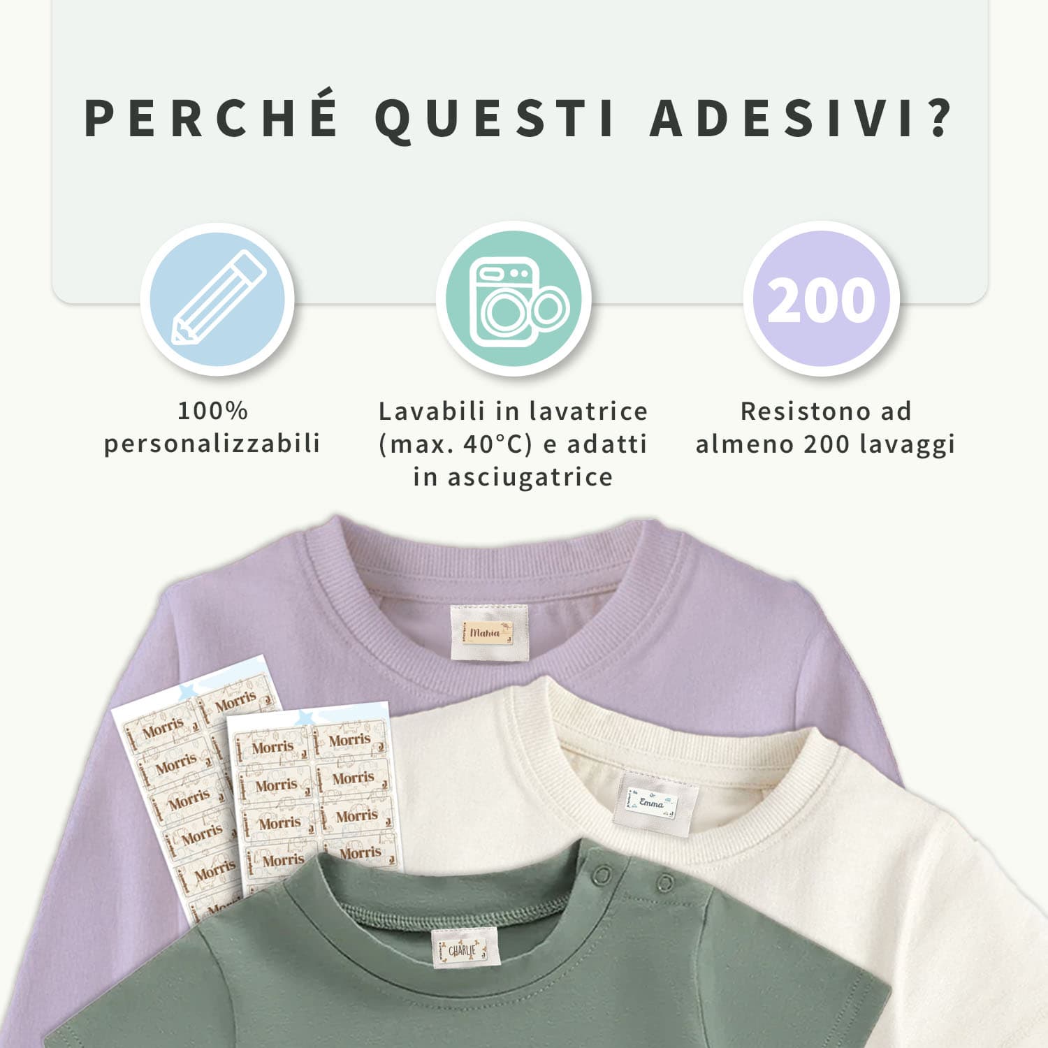 Adesivi per vestiti - Jollein
