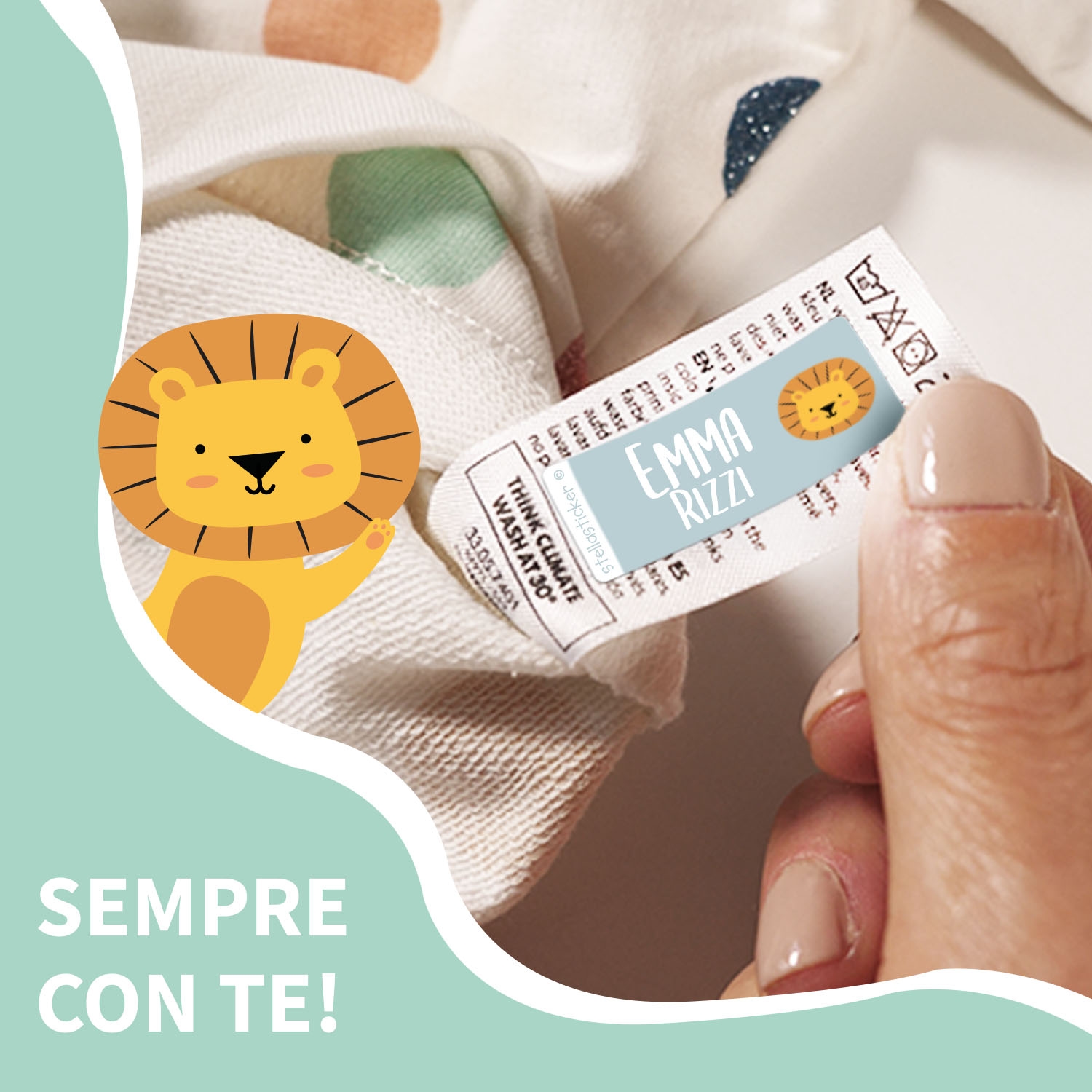 Etichette per abbigliamento a tema