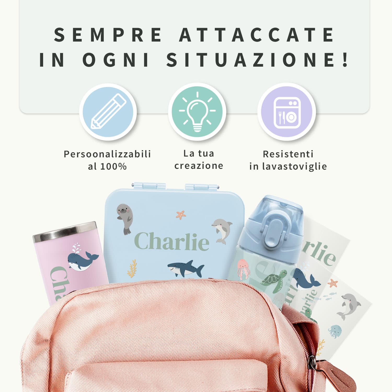 Sticker Adesive da attaccare dove vuoi