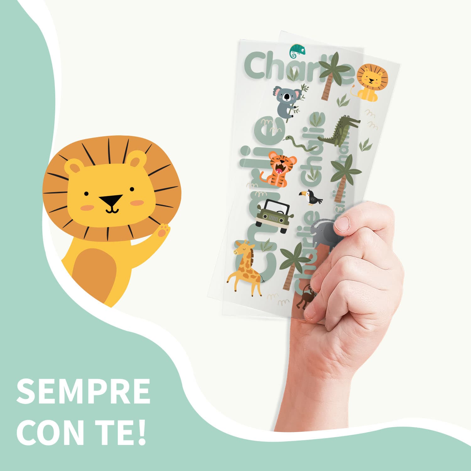 Sticker Adesive da attaccare dove vuoi