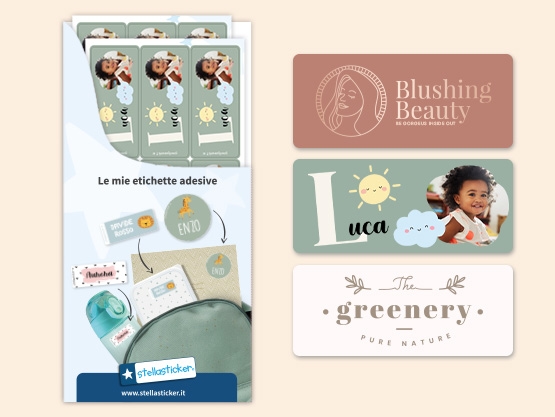 Crea la tua etichetta con Foto