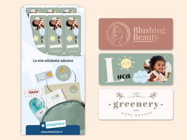 Crea la tua etichetta con Foto