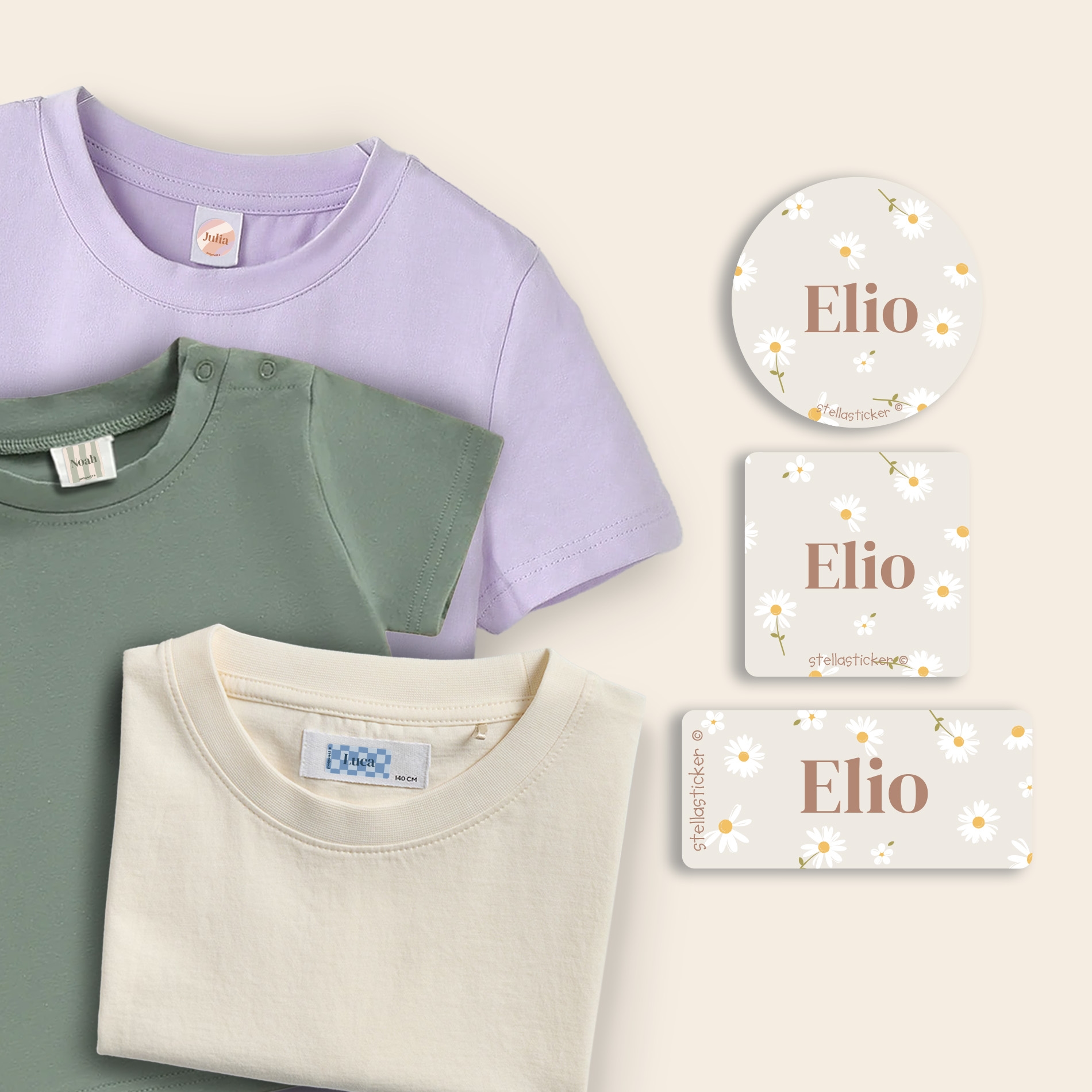 Set adesivi per abbigliamento - Design