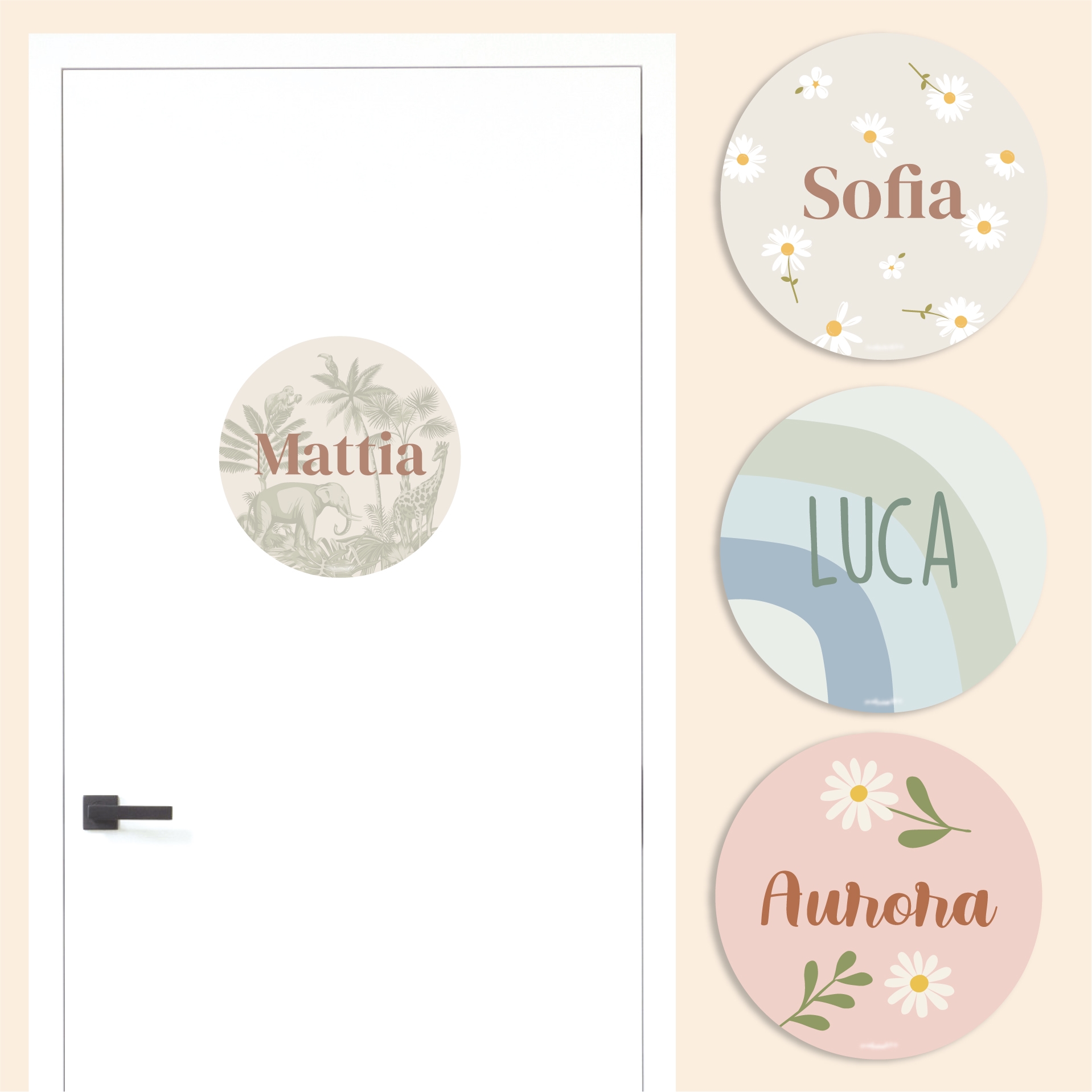 Adesivi per porta