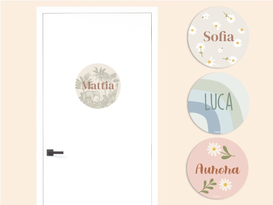 Adesivi per porta