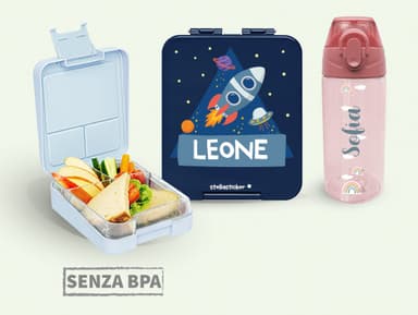 Set per il pranzo – Porta pranzo e borraccia