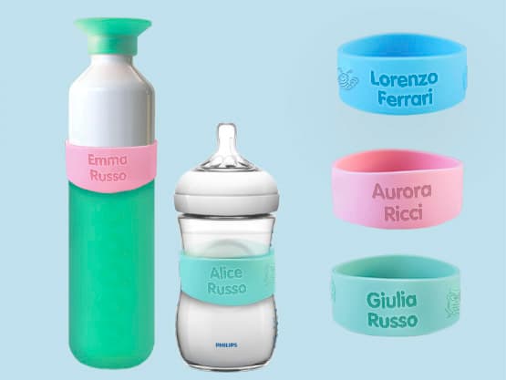 Fascia personalizzata per Biberon
