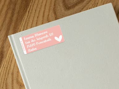 Etichette adesive grandi