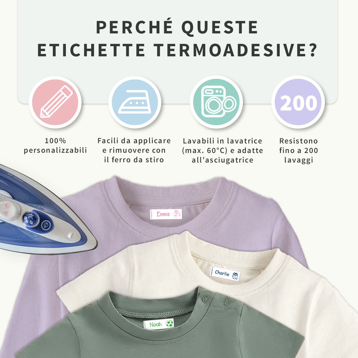 Etichette termoadesive