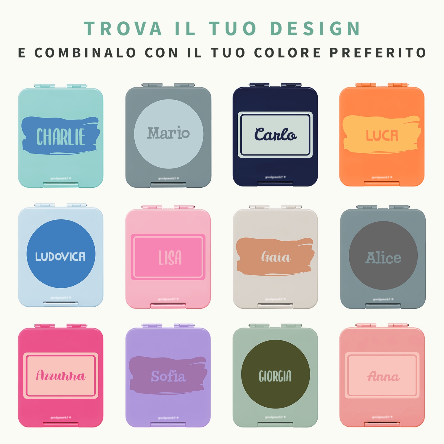 Porta pranzo personalizzato Basic