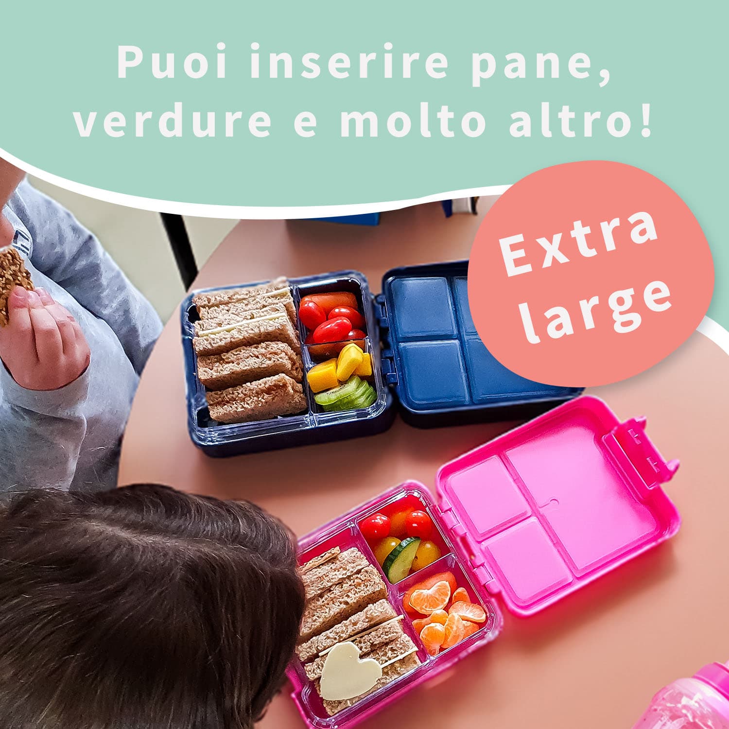 Porta pranzo con nome di Design