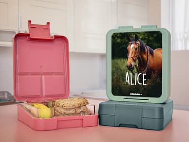 Porta pranzo con Nome - Mondo Reale