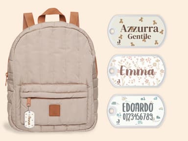 Etichetta per zaini e borse - Jollein