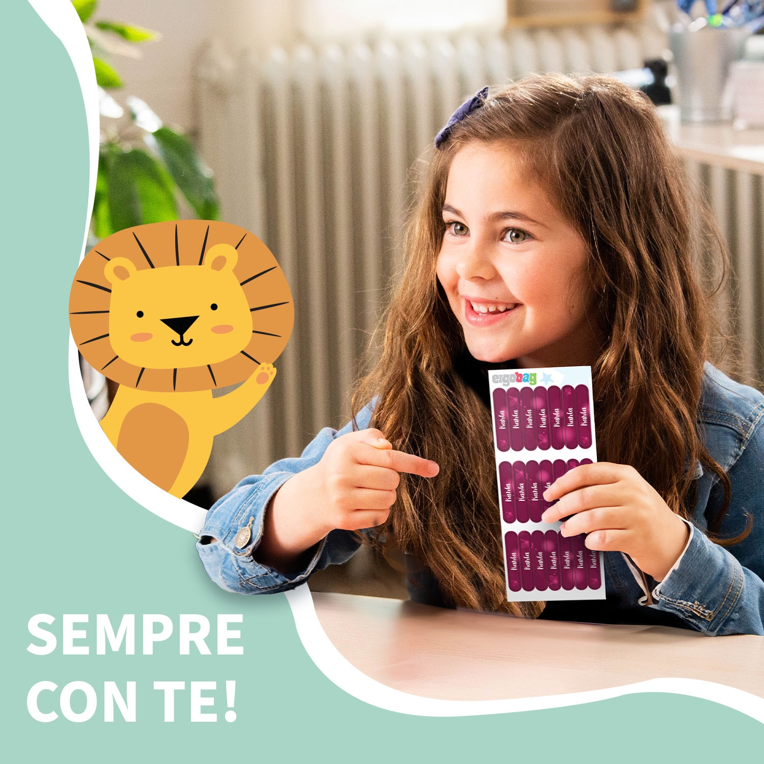 Adesivi piccoli ergobag