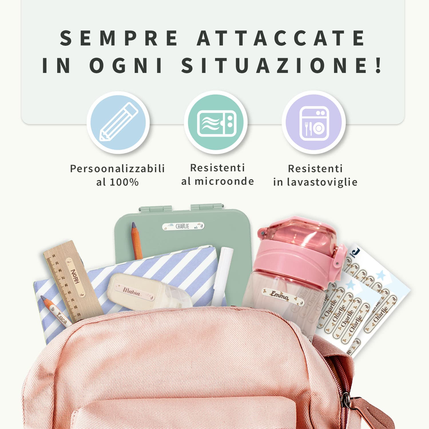 Etichette adesive piccole - Jollein