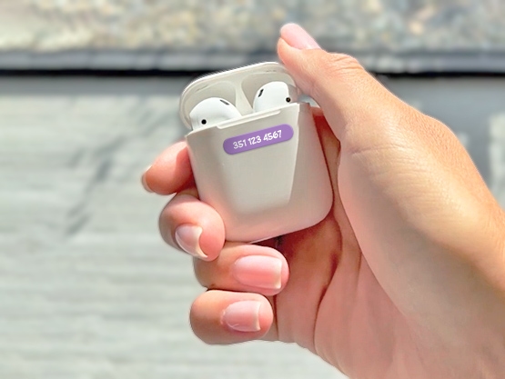 Mini etichette adesive