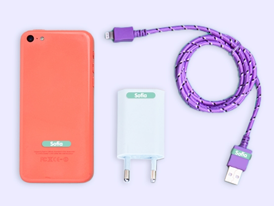 Mini etichette adesive