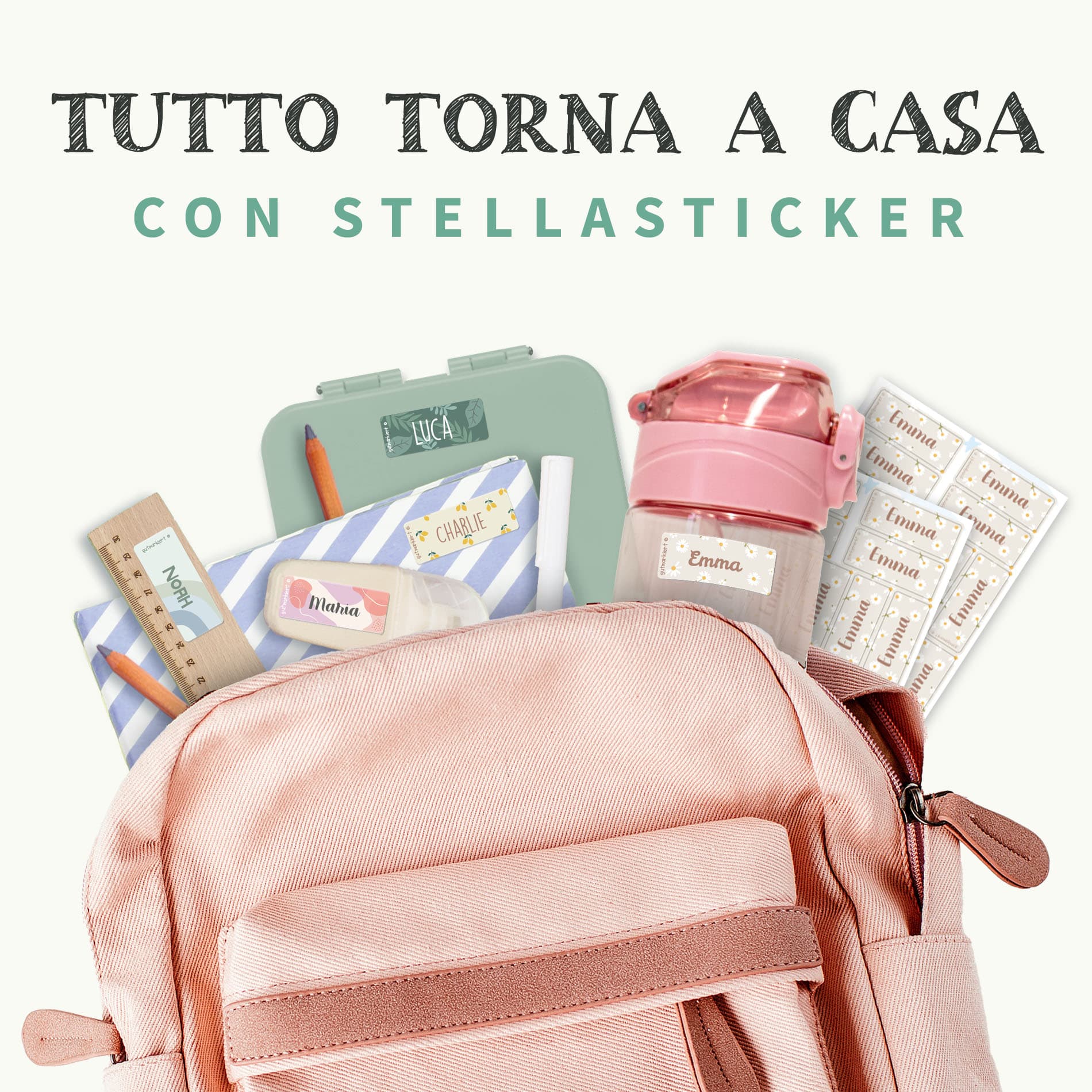 Etichette adesive di Design