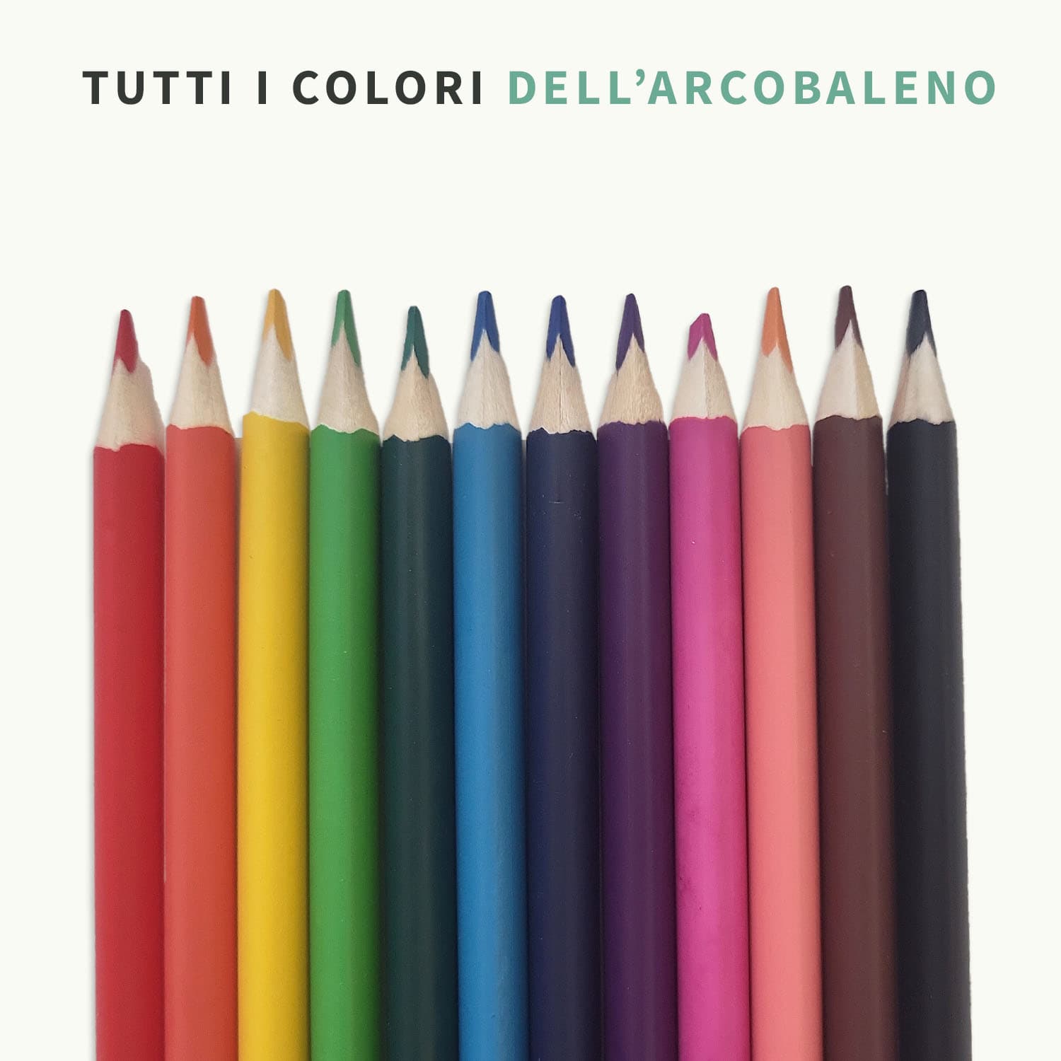 Matite colorate personalizzate con nome