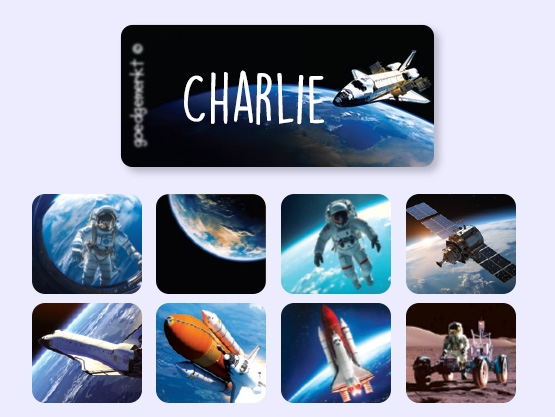 Adesivi per abbigliamento con sfondo reale